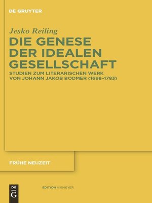 cover image of Die Genese der idealen Gesellschaft